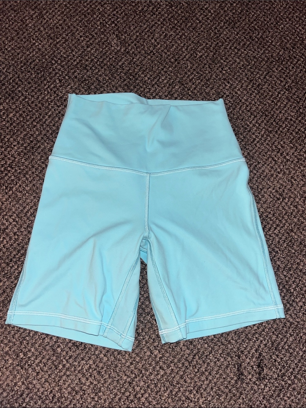 Lululemon Blue Women's Performance Biker Shorts